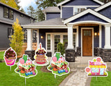 Candy Land Theme Birthday Party Cutouts