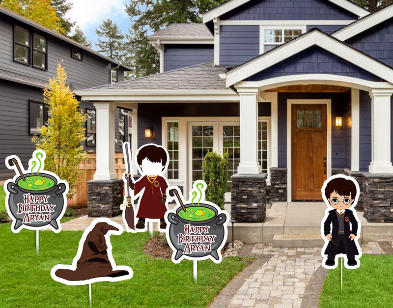 Harry Potter Theme Birthday Party Cutouts