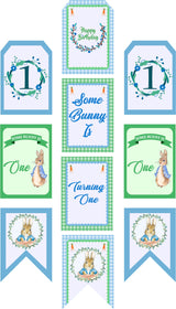 Some Bunny Is One Birthday Paper Door Banner for Wall Decoration