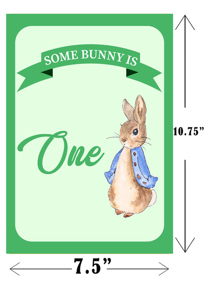 Some Bunny Is One Birthday Paper Door Banner for Wall Decoration