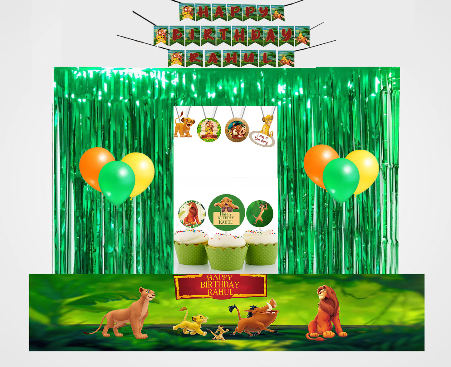 The Lion King Theme Birthday Party Decoration Kit