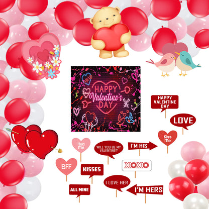 Valentine Party Decorations Complete Set