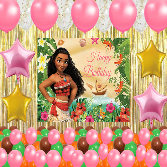 Moana Theme Birthday Party Decorations Complete Set
