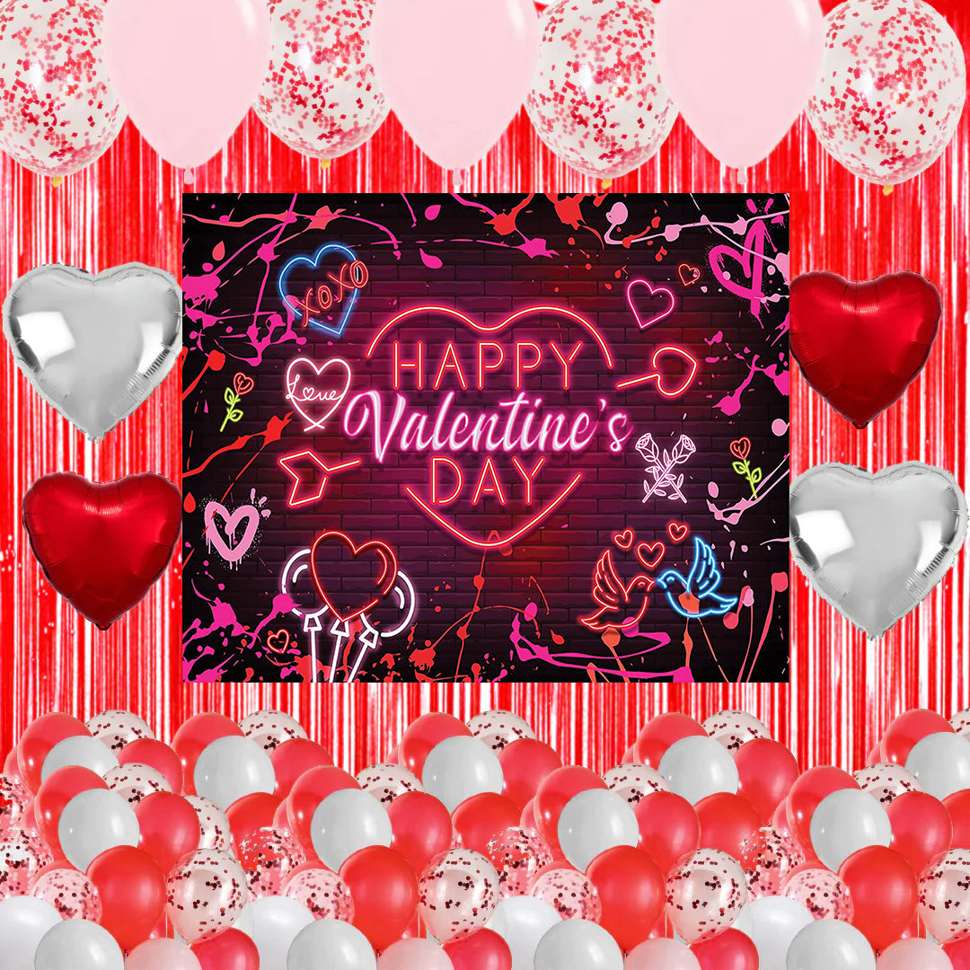 Valentine Party Decorations Complete Set