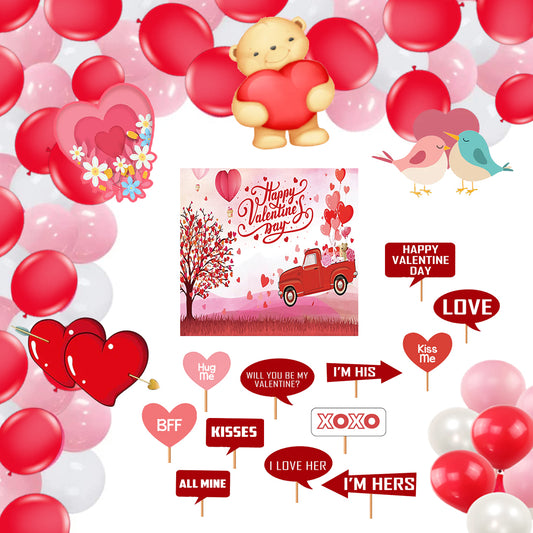 Valentine Party Decorations Complete Set