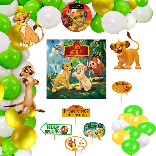 The Lion King Theme Party Complete Set for Decoration