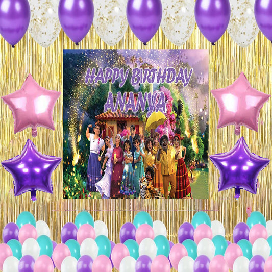 Encanto Theme Birthday Party Decorations Complete Set