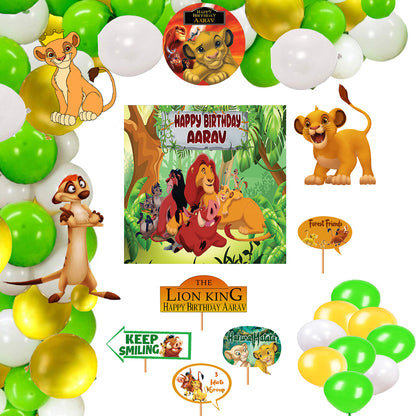 The Lion King Theme Party Complete Set for Decoration