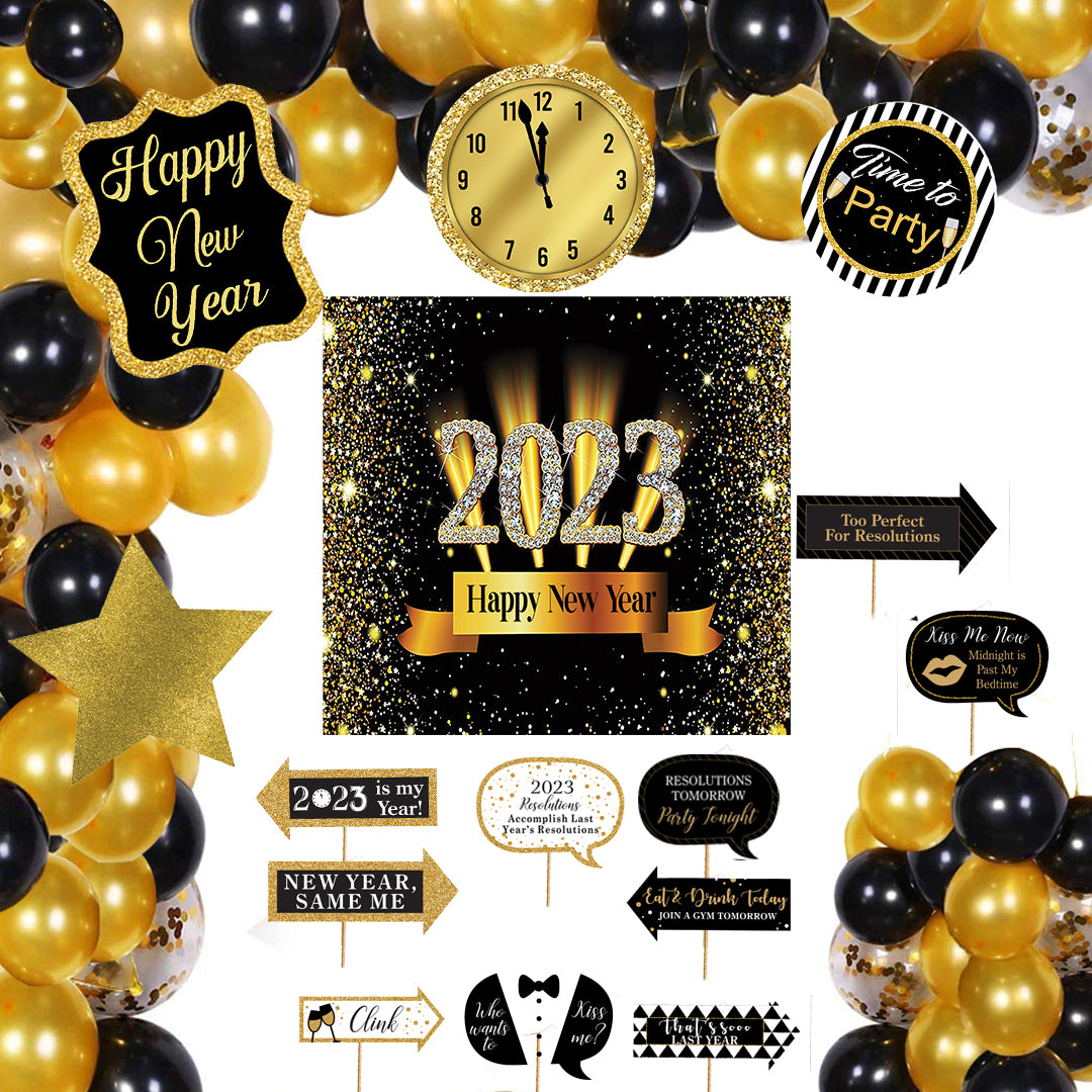 Buy New Year Party Decorations | Party Supplies | Thememyparty – Theme ...