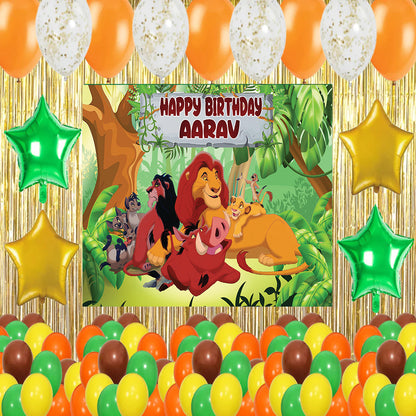 The Lion King Theme Birthday Party Decorations Complete Set
