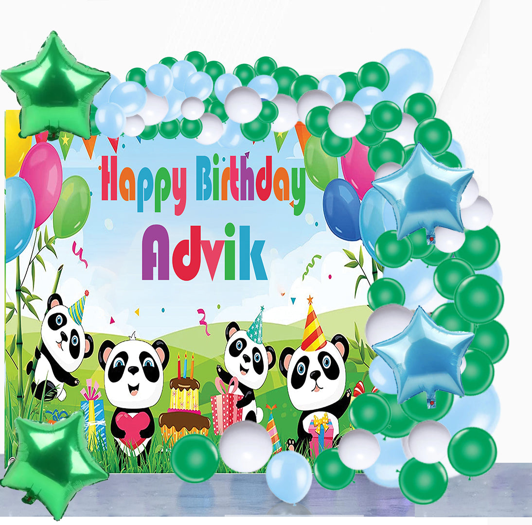 Panda Theme Party Complete Set for Decoration