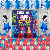 Robot Theme Birthday Party Decoration Combo Kit