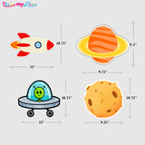 Space Theme Birthday Party Theme Hanging Set for Decoration