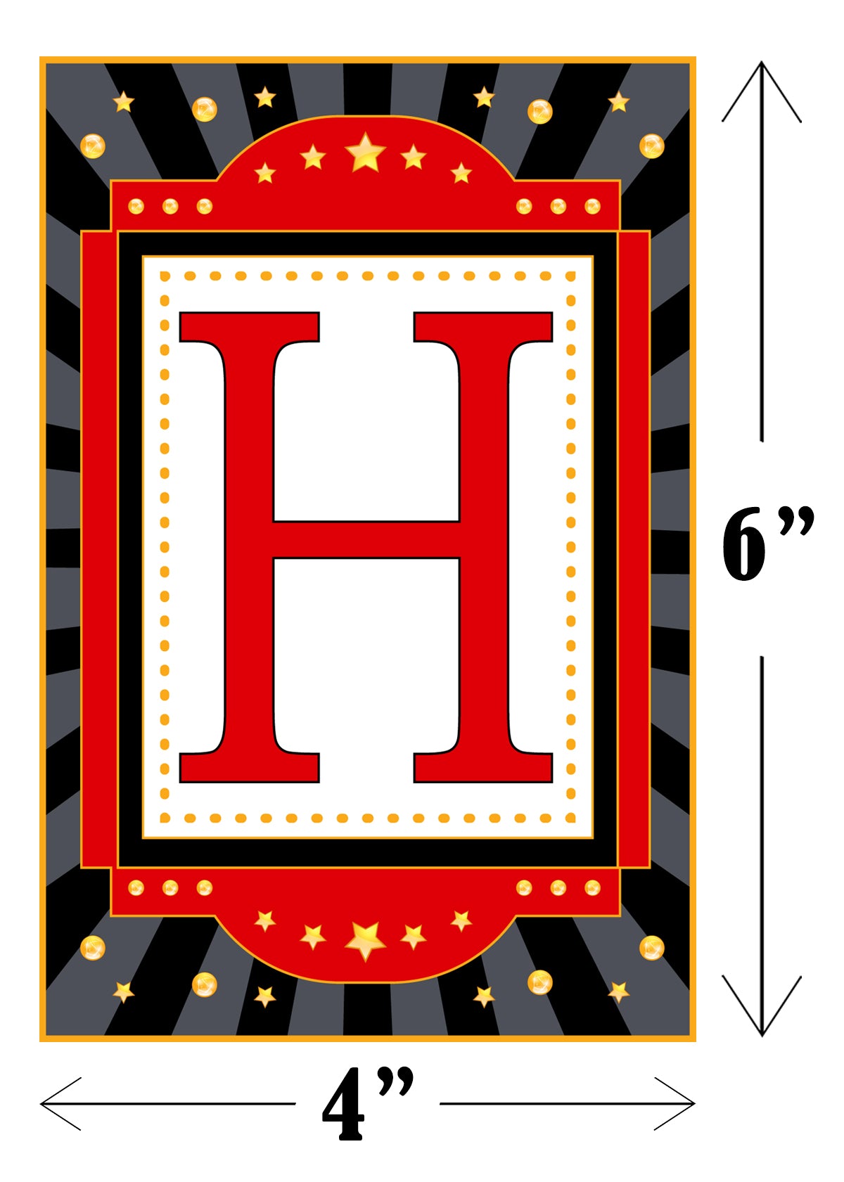 Movie Night Theme Banner For Decoration