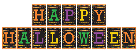 Halloween Party Banner For Decoration