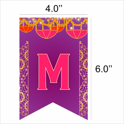 Mehandi Theme Party Banner for Decoration