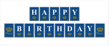 Prince Birthday Party Banner for Decoration