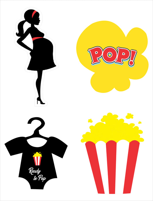 Ready to Pop Party Theme Hanging Set for Decoration 