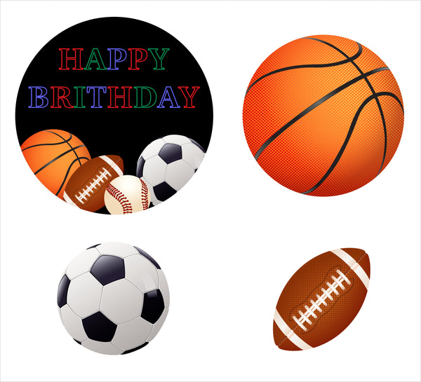 Sports  Theme Birthday Party Theme Hanging Set for Decoration 