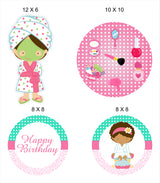 Spa Theme Birthday Party Hanging Set for Decoration