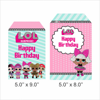 LOL Party Theme Birthday Party Hangings