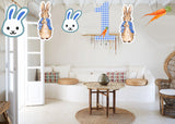 Some Bunny Is One Birthday Party Theme Hanging Set for Decoration