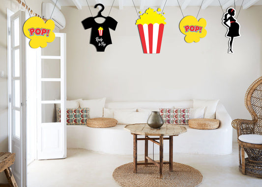 Ready to Pop Party Theme Hanging Set for Decoration 
