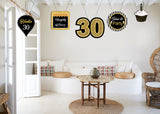 30th Birthday Party Theme Hanging Set for Decoration 