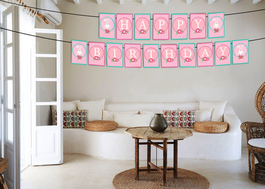 Some Bunny Is One Birthday Party Banner for Decoration