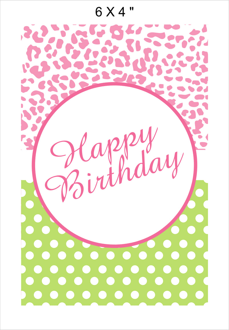 Spa Theme Birthday Party Banner for Decoration