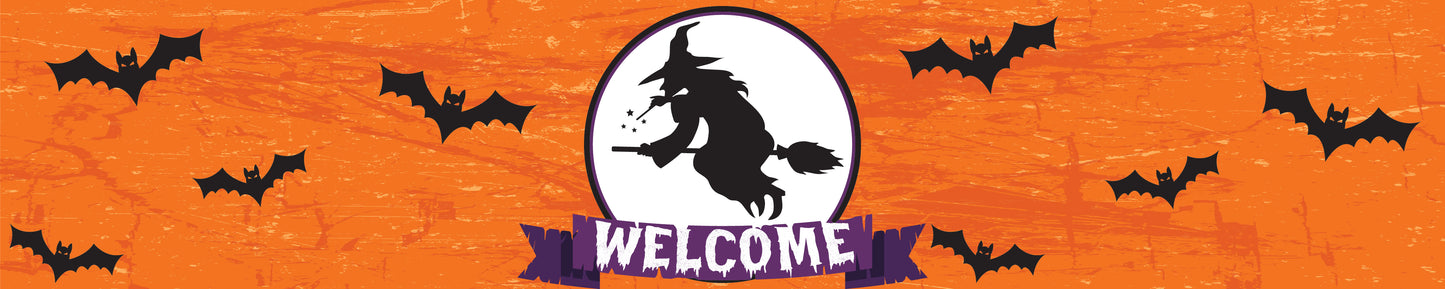 Halloween Party Long Banner for Decoration