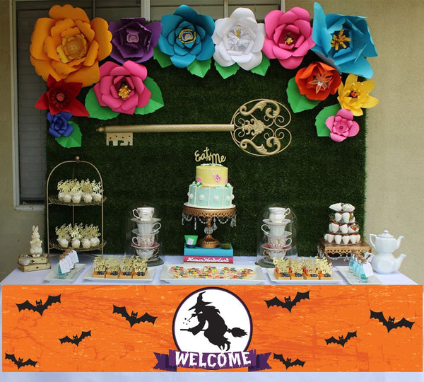 Halloween Party Long Banner for Decoration