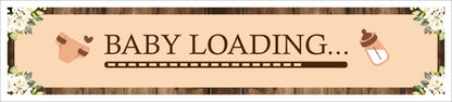 Oh Baby Long Banner for Decoration