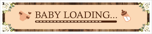 Oh Baby Long Banner for Decoration