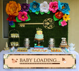 Oh Baby Long Banner for Decoration