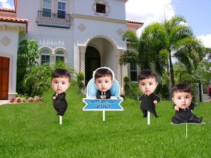 Boss Baby Theme Birthday Party Cutouts