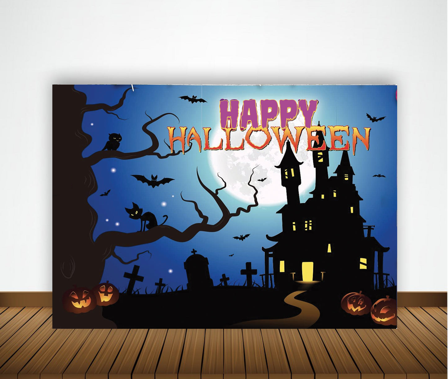 Halloween Party Decoration Backdrop