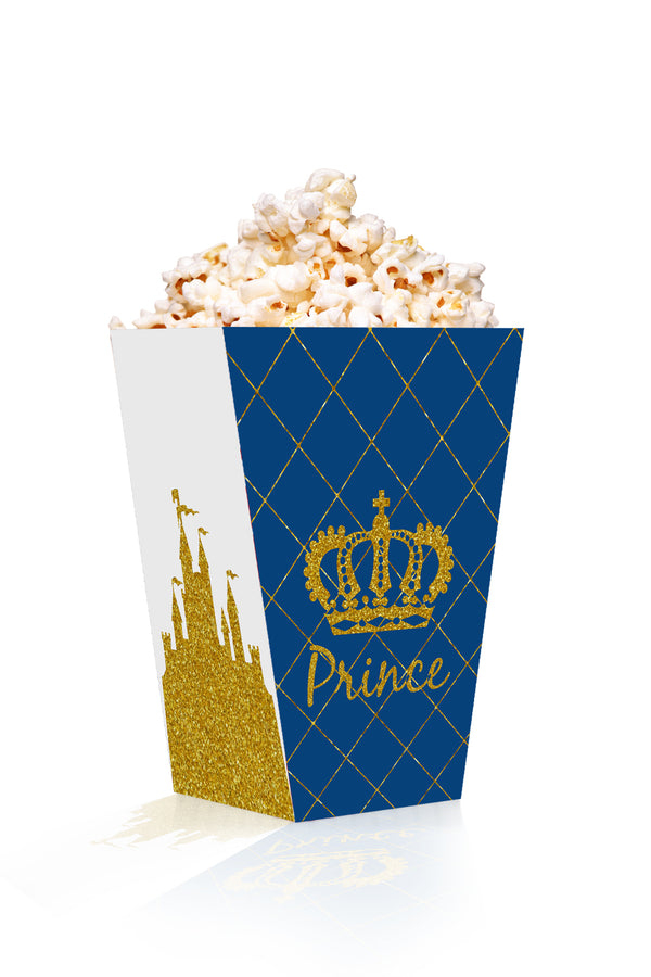 Prince Theme Birthday Popcorn Box