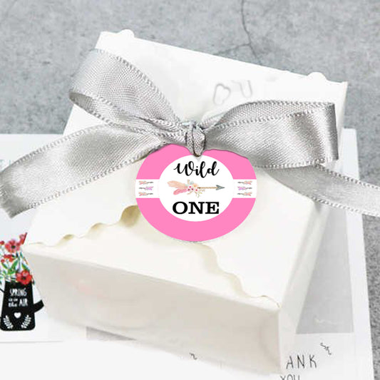 Wild One Birthday Party Thank You Gift Tags