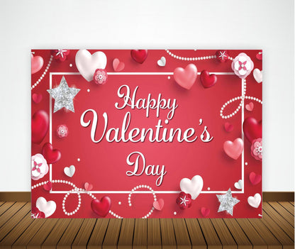 Valentine Party Backdrop for Decoration
