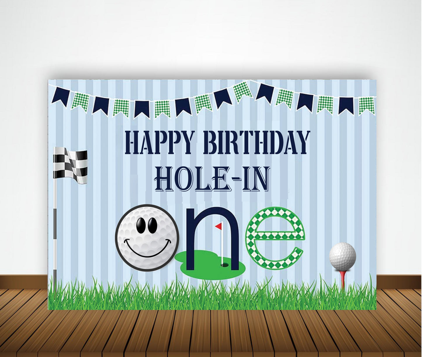 First Birthday Party Backdrop Decoration for Boys