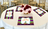 "Little Krishna "- Themed Table Place-Mats For Birthday Theme Parties - Pack Of 6