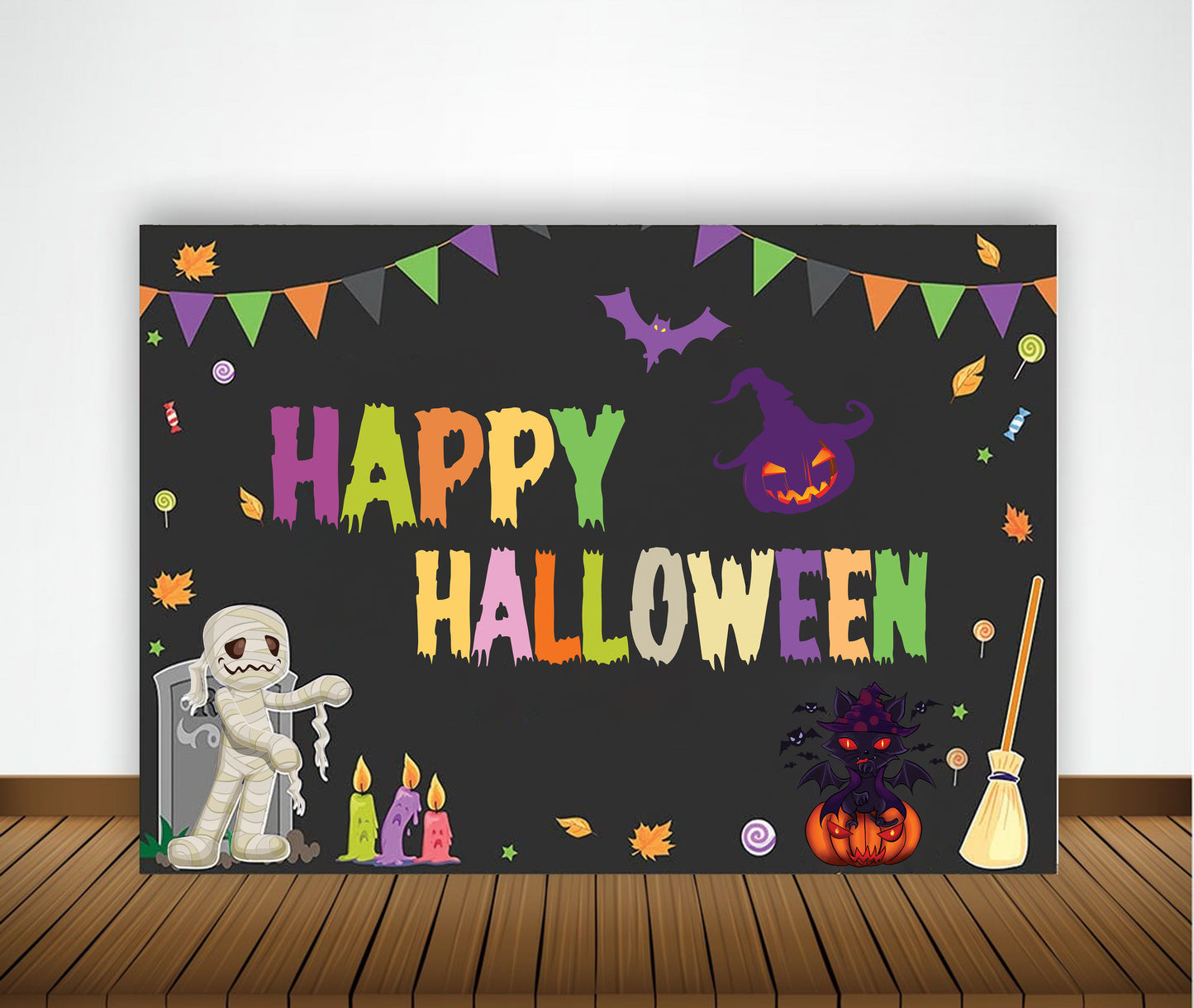 Halloween Party Decoration Backdrop