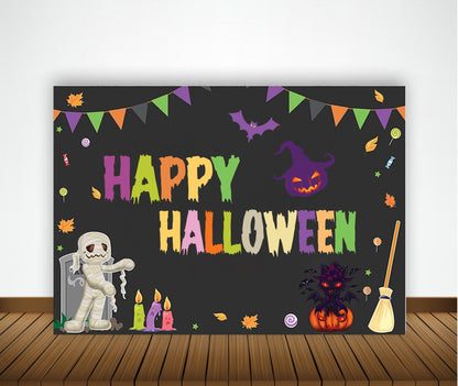 Halloween Party Decoration Backdrop