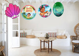 Moana Theme Birthday Party Hangings