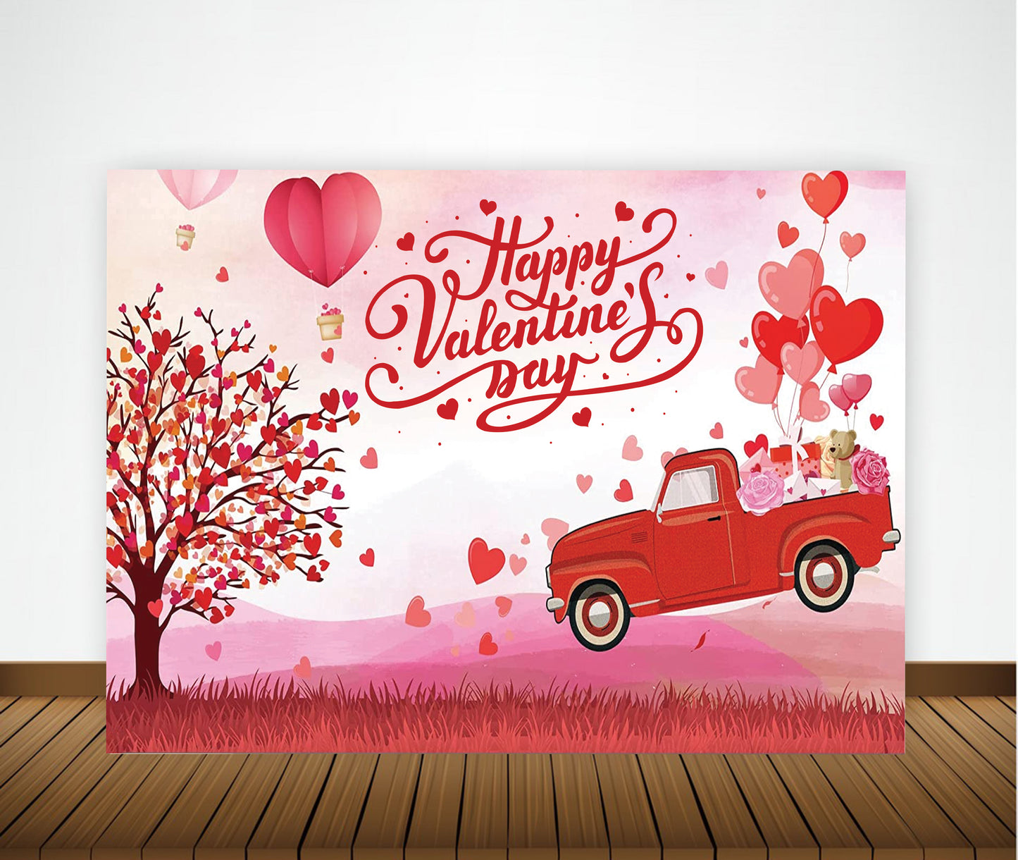 Valentine Party Backdrop for Decoration