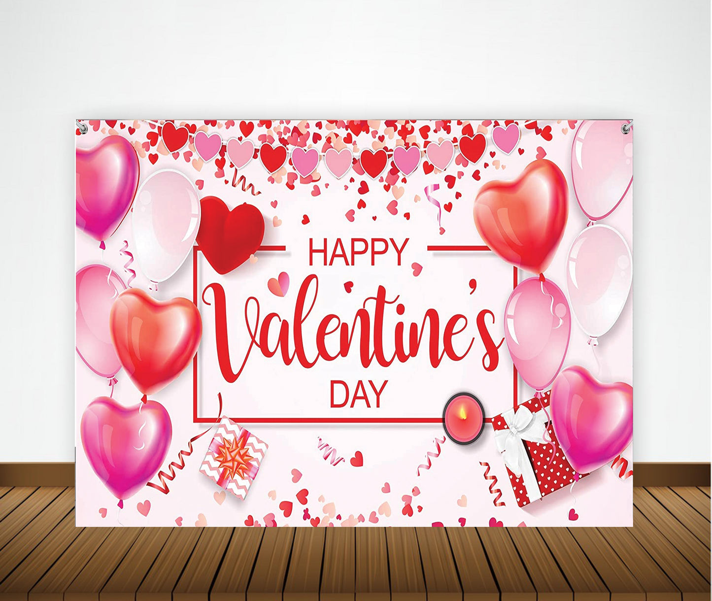 Valentine Party Backdrop for Decoration