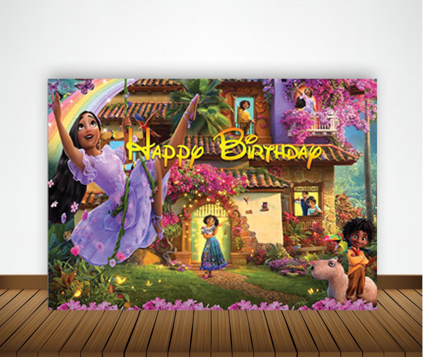 Encanto Theme Birthday Party Backdrop