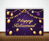Retirement Party Backdrop