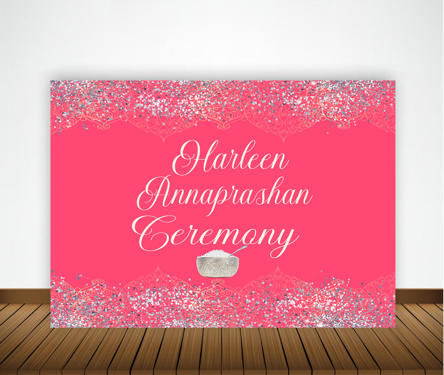 Annaprashan Ceremony Decoration Backdrop Banner For Kids